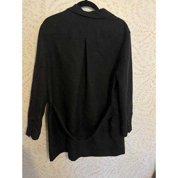 Elizabeth and James Wool Dark Gray Pea Coat Size XS - Picture 6 of 8